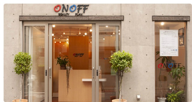 ONOFF hair salon 外観