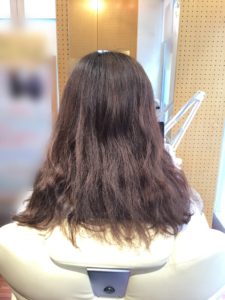 髪色解決プログラム Before