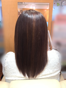 輝く美髪プログラム After